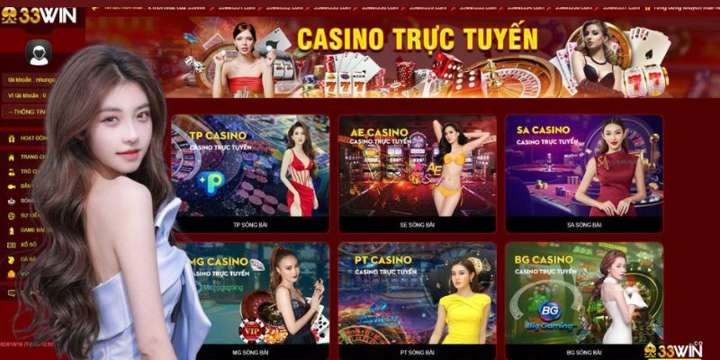 Hướng dẫn tham gia sảnh game bài Casino 